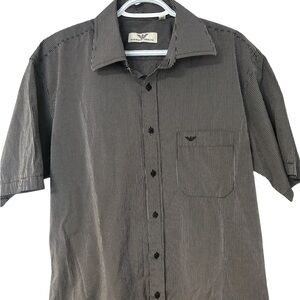 Giorgio Armani  100% Cotton Short Sleeve Shirt – Made in Italy